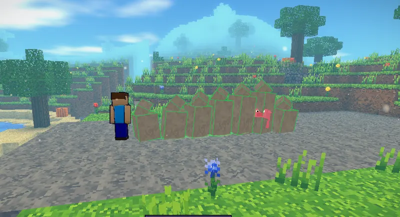 A player casts Stonewake: a ridge of stone tears up along the ground towards a creature, its edges glowing green.